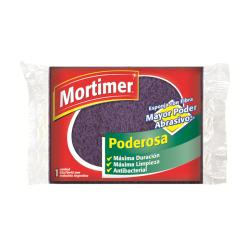 Esponja fibra poderosa Mortimer 1 U