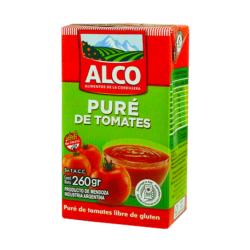 Puré de tomate - tetra Alco 260 Gr