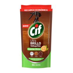 Limpiador líquido multisuperficies cítrico - doy pack Cif 380 Ml