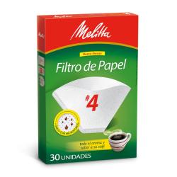 Filtro de papel n 4 Melitta 30 U