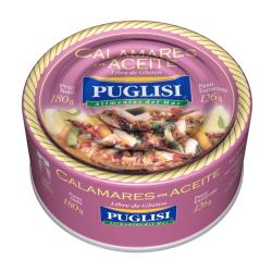 Calamares en aceite Puglisi 170 Gr