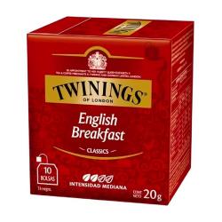 Te english breakfast - saquitos Twinings 10 U