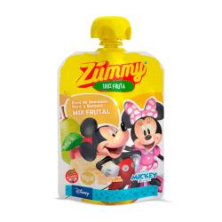 Puré mix frutal disney - pouch Zummy 90 Gr