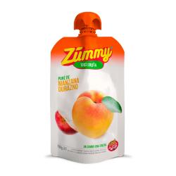 Puré manzana/durazno - pouch Zummy 110 Gr