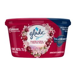 Aromatizante continuo gel placer floral Glade 70 Gr