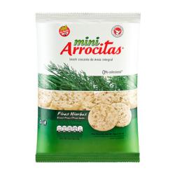 Galletita  arroz integral finas hierbas Arrocitas 53 Gr