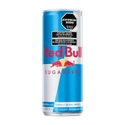 Bebida energizante sin azúcar gasificada - lata Red Bull 250 Ml
