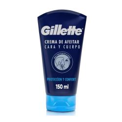 Crema afeitar cara y cuerpo Gillette 150 Ml