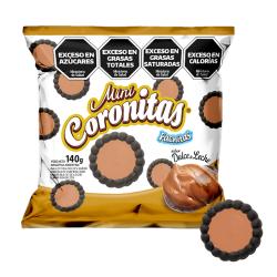 Galletita mini coronitas dulce de leche Fachitas 140 Gr