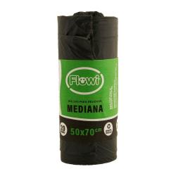 Bolsas residuos 50x70cm Flowi 20 U