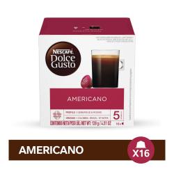 Cafe dolce gusto americano Nescafe 128 Gr