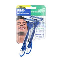 Máquina derma protección Gillette 2 U