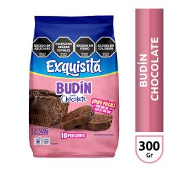 Mezcla para budín chocolate Exquisita 300 Gr