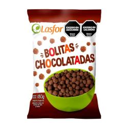 Cereal bolitas chocolate Lasfor 180 Gr