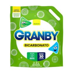 Jabón líquido lavarropas automático limón - doypack Granby Matic 3 Lt
