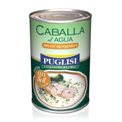 Caballa al natural sin sal Puglisi 380 Gr