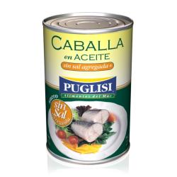 Caballa en aceite sin sal Puglisi 380 Gr