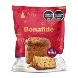 Pan dulce con frutas Bonafide 400 Gr
