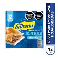 Tapas empanadas hojaldrada x12un La Salteña 330 Gr