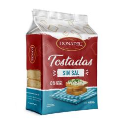 Tostadas sin sal Donadeu 450 Gr