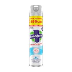Desinfectante ambiente aerosol aire de montaña Lysoform 495 Cm3