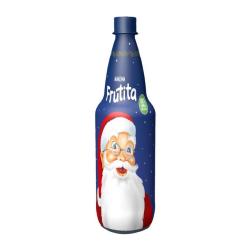 Manzana sin alcohol papá noel azul Frutita 1 Lt