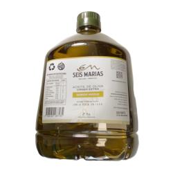 Aceite oliva virgen extra medio - bidón Seis Marias 2 Lt