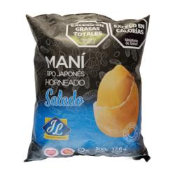 Mani horneado salado J L 500 Gr