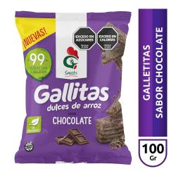 Gallitas arroz chocolate Gallo 100 Gr