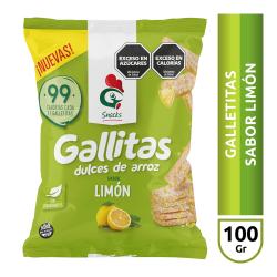 Gallitas arroz limón Gallo 100 Gr