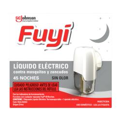 Repuesto  líquido - botella plástica Fuyi 32.9 Ml