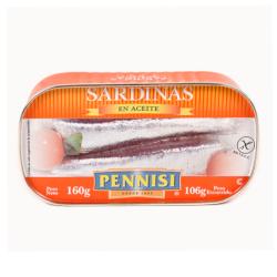 Sardinas en aceite Pennisi 160 Gr