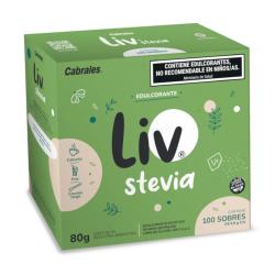 Edulcorante polvo con stevia - sobre Liv 100 U
