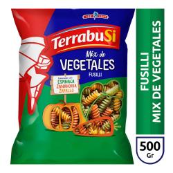 Fideos guiseros fusilli mix Terrabusi 500 Gr