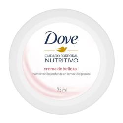 Crema rostro/cuerpo nutrición de belleza Dove 75 Ml