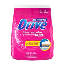 Jabón en polvo lavado automático económico - bolsa Drive Matic 3 Kg