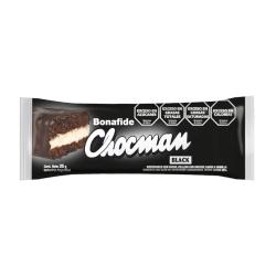 Bizcochuelo bañado black Chocman 35 Gr