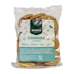 Cookies integrales vainilla y coco Winka 200 Gr