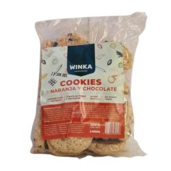 Cookies integrales naranja y chocolate Winka 200 Gr