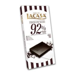 Chocolate 92% cacao Lacasa 100 Gr