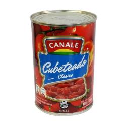 Tomate cubeteado - lata Canale 400 Gr