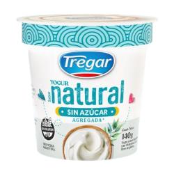 Yogur natural sin azúcar agregado Tregar 140 Gr