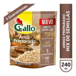 Arroz mix semillas - d.pack Gallo 240 Gr