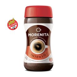 Cafe instantáneo torrado - frasco Morenita 100 Gr