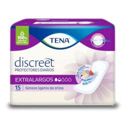 Protectores diarios extralargos Tena 15 U