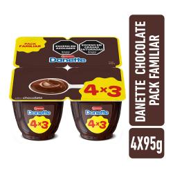 Postre chocolate 4x3 Danette 380 Gr