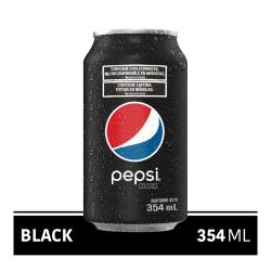 Gaseosa cola black - lata Pepsi 354 Cm3