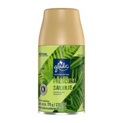 Aromatizante ambiente automatico repuesto frescura salvaje Glade 270 Cm