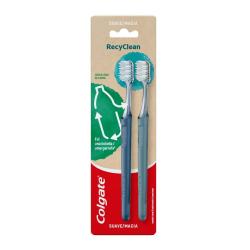 Cepillo dental recyclean suave Colgate 2 U