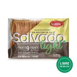 Galletita salvado sin sal light Granix 410 Gr